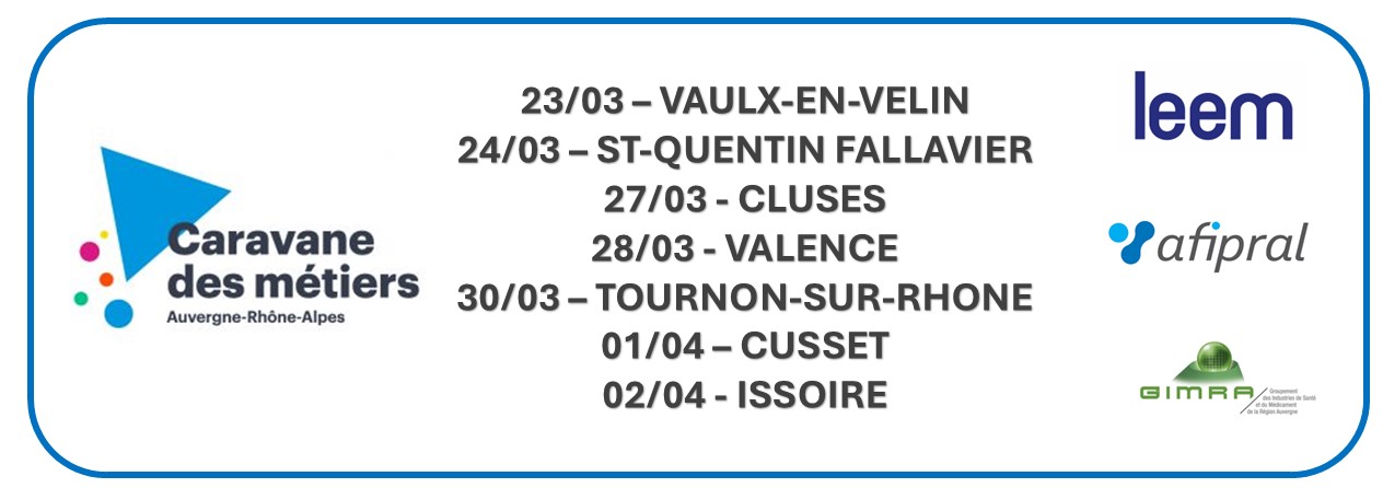 Rendez-vous sur la Caravane des Métiers
